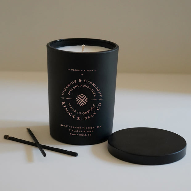 Black Elk Full Size Candle