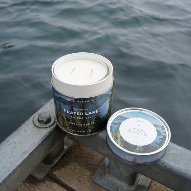 Crater Lake National Park Candle