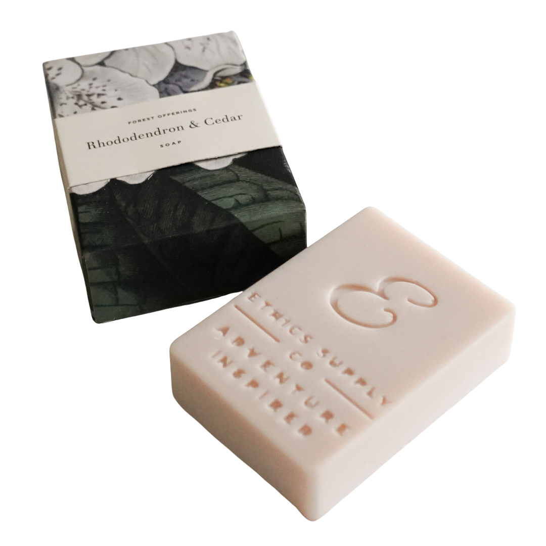 Rhododendron and Cedar Handcrafted Soap – Ethics Supply Co