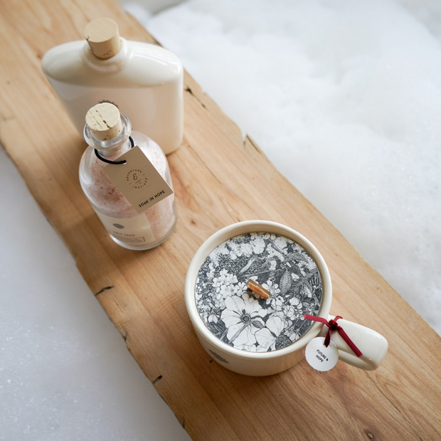Future and Hope Ceramic Mug Candle