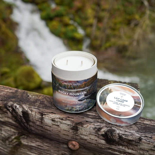 Rocky Mountain National Park Candle