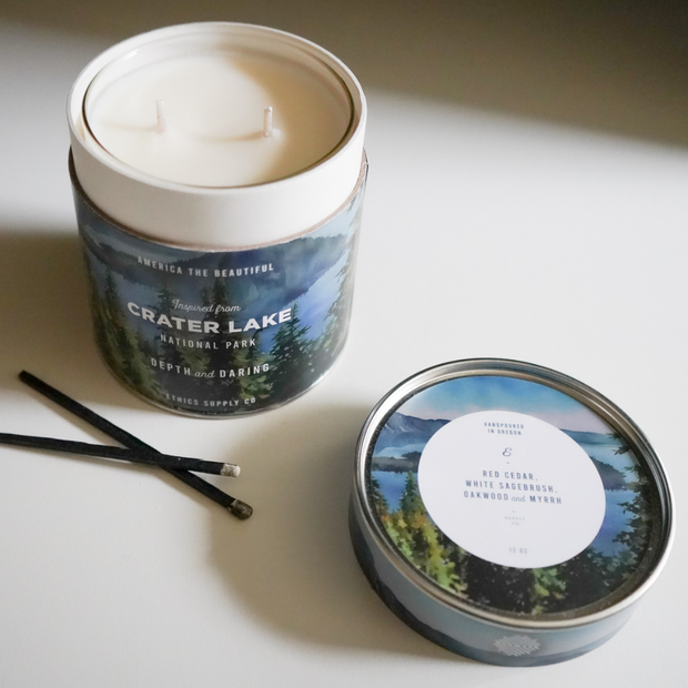 Crater Lake National Park Candle