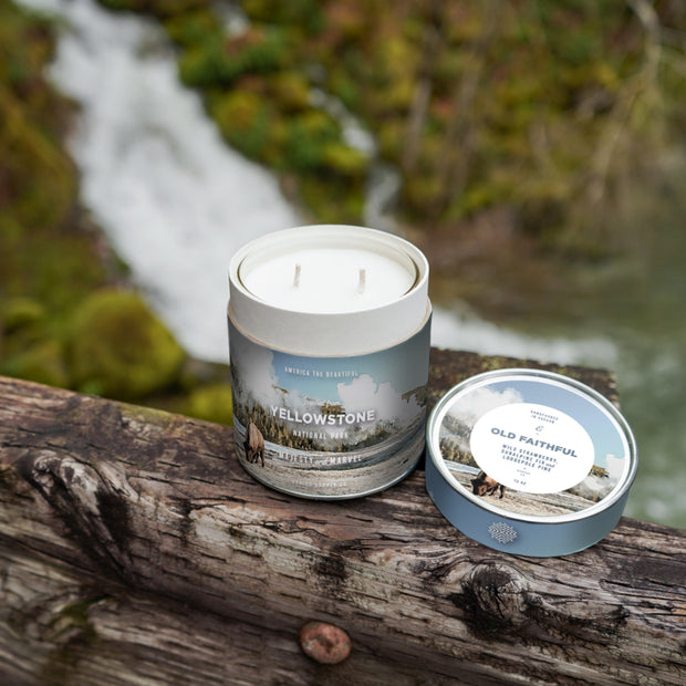 Yellowstone National Park Candle