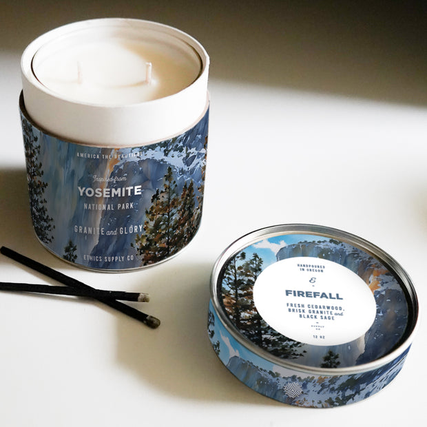 Yosemite National Park Candle