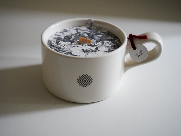 Leap of Faith Ceramic Mug Candle